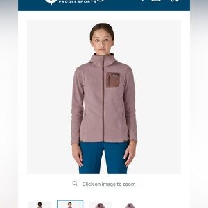 NWT women’s Patagonia R1 Air full zip hoodie